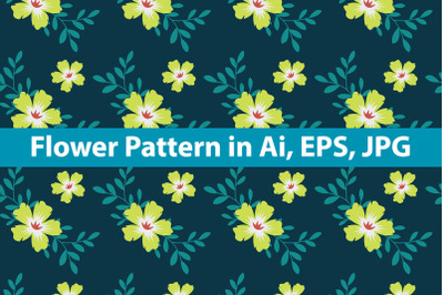 Flower Pattern Vector Design