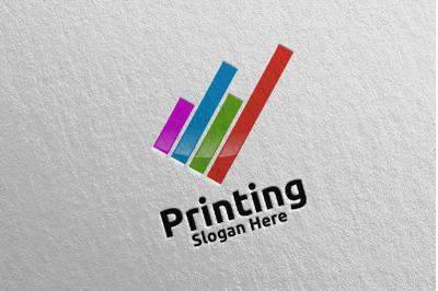 Digital Printing Company Logo Design 2