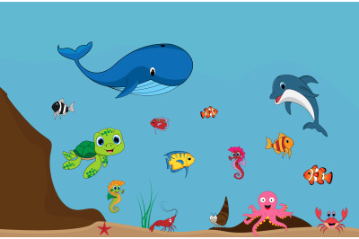 sea animal collection