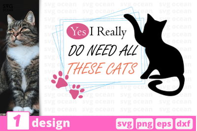 1 THESE CATS svg bundle&2C; quotes cricut svg