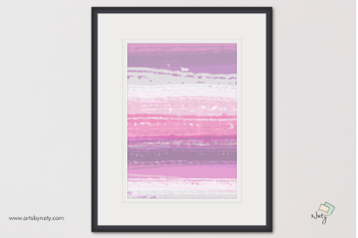 Abstract Lavender Printable Painting Wall Art