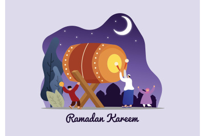 Ramadan Kareem Islam Concept