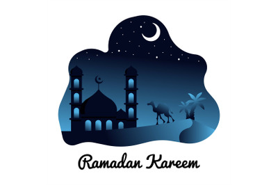 Ramadan Kareem Vector Art Design