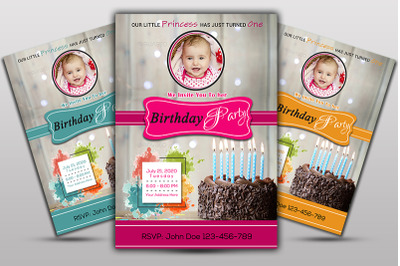 Birthday Invitation Flyer