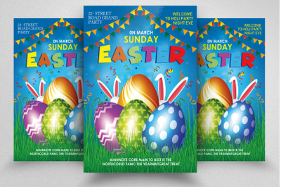 Happy Easter Flyer&2F;Poster