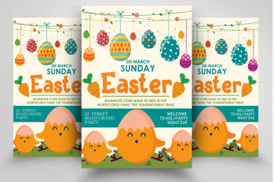 Happy Easter Flyer&2F;Poster