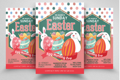 Easter Event Flyer Template