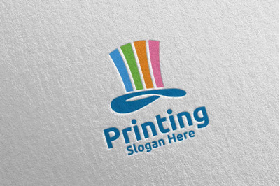 Magic Printing Company Logo Design 30