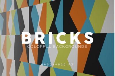 Colorful Bricks Backgrounds