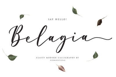 Belagia - Classy Calligraphy