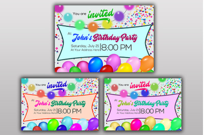 Birthday Party Invitation