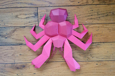 DIY Coconut Crab - 3d papercraft