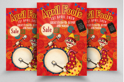 April Fools Flyer Template