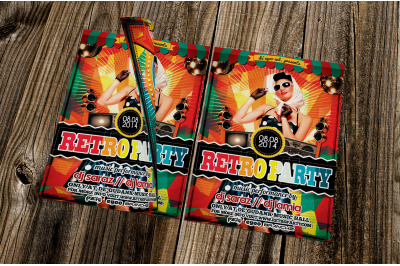 Retro Party Flyer