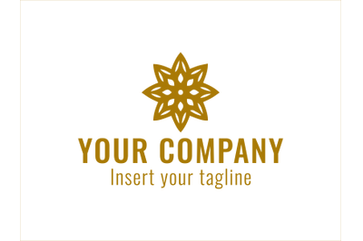 Logo Gold Vector Star Ornaments