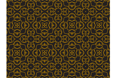 Pattern Gold Ornament circumference