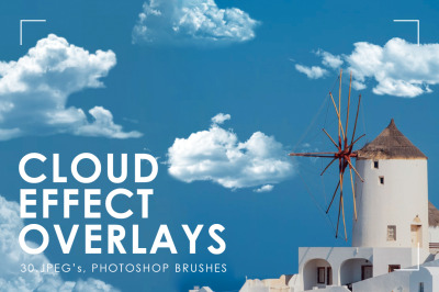 30 Realistic Cloud Overlays