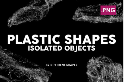 Isolated Plastic Shapes