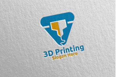 3D Printing Company Logo Design 53