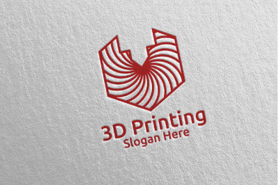 3D Printing Company Logo Design 54