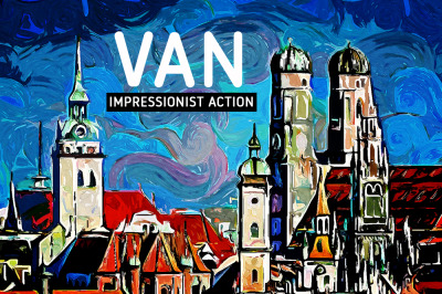 VAN - Impressionist Photoshop Action