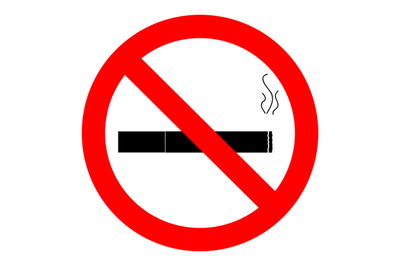 Ban smoking icon