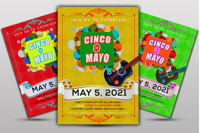 Cinco de mayo flyer