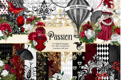 Passion Digital Scrapbook Kit