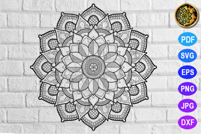 Mandala Zentangle Pattern-2-1