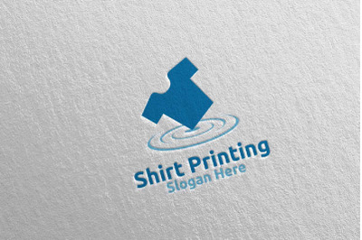 T shirt Printing Company Logo Design 70