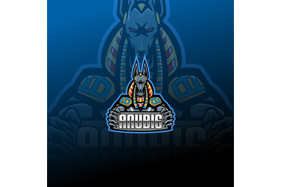 Anubis&nbsp;esport mascot logo