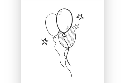 Doodle air balloons