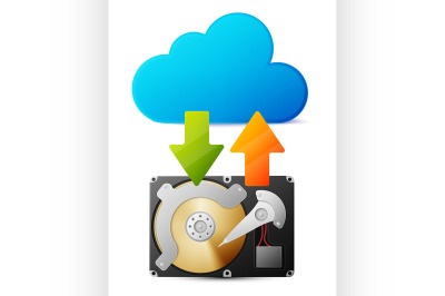 Backup data from HDD in the cloud