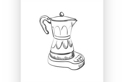 doodle coffee maker