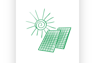 doodle solar panels