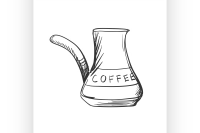 doodle Turk to brew coffee