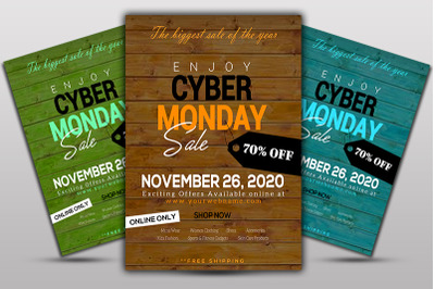 Cyber Monday Sale Flyer