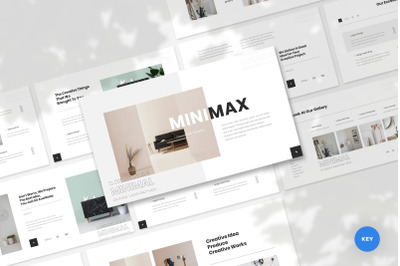 Minimax - Minimal &amp; Creative Keynote Template