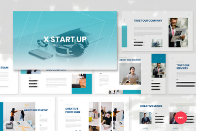 XStartUp - Startup PowerPoint Template