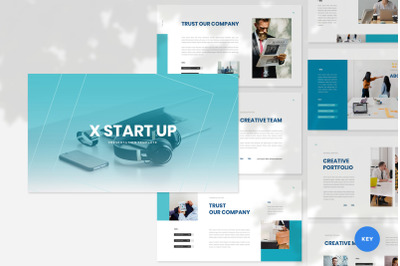 XStartUp - Startup Keynote Template