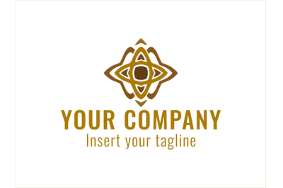 Logo Gold Vector Three-star Icon