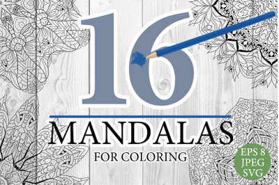 Mandalas for coloring 21