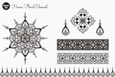 Flower Mandala. Vintage decorative elements. Oriental pattern, vector