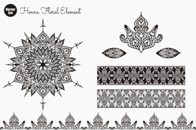Flower Mandala. Vintage decorative elements. Oriental pattern, vector
