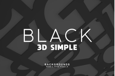 Simple 3D Black Bakgrounds 2