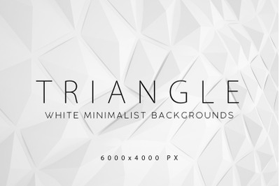 White Triangle Backgrounds