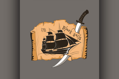 Label pirate theme