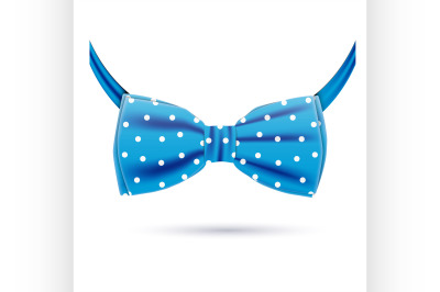 the blue bow tie