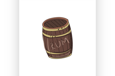 doodle barrel of rum