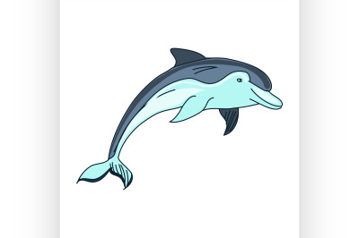 doodle dolphin